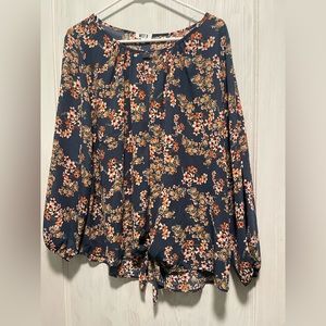 NWOT floral blouse